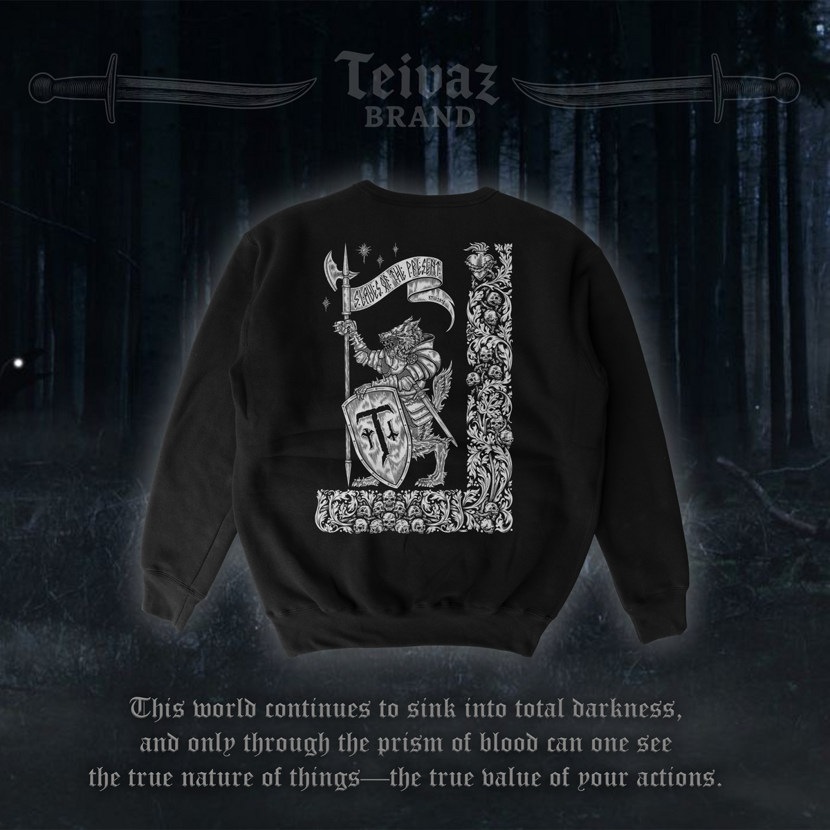 Sweatshirt «Wolfshelm»