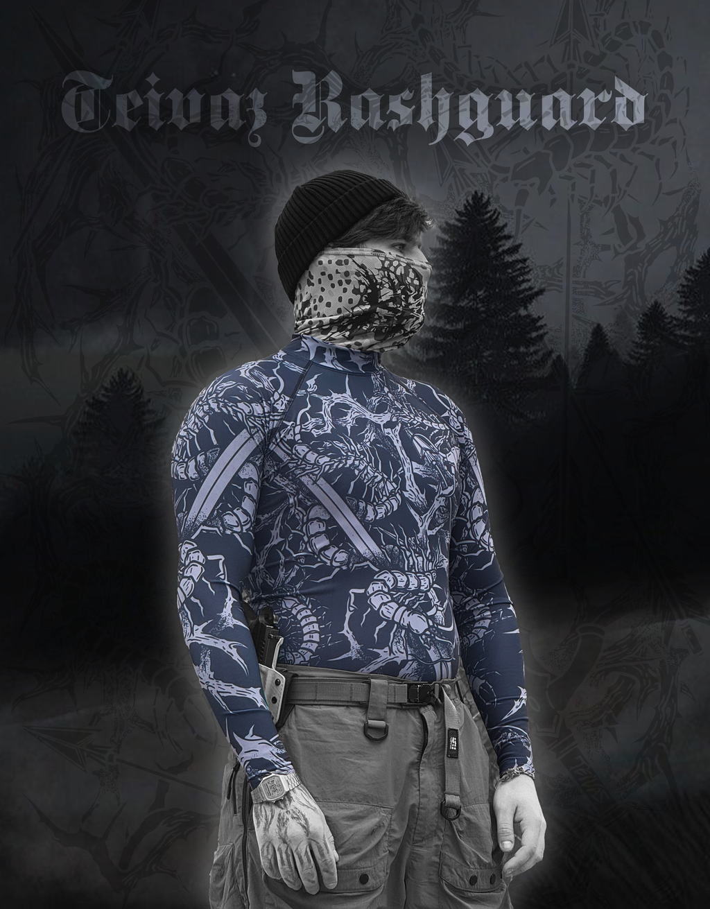 Rashguard by Teivaz «Darkness»