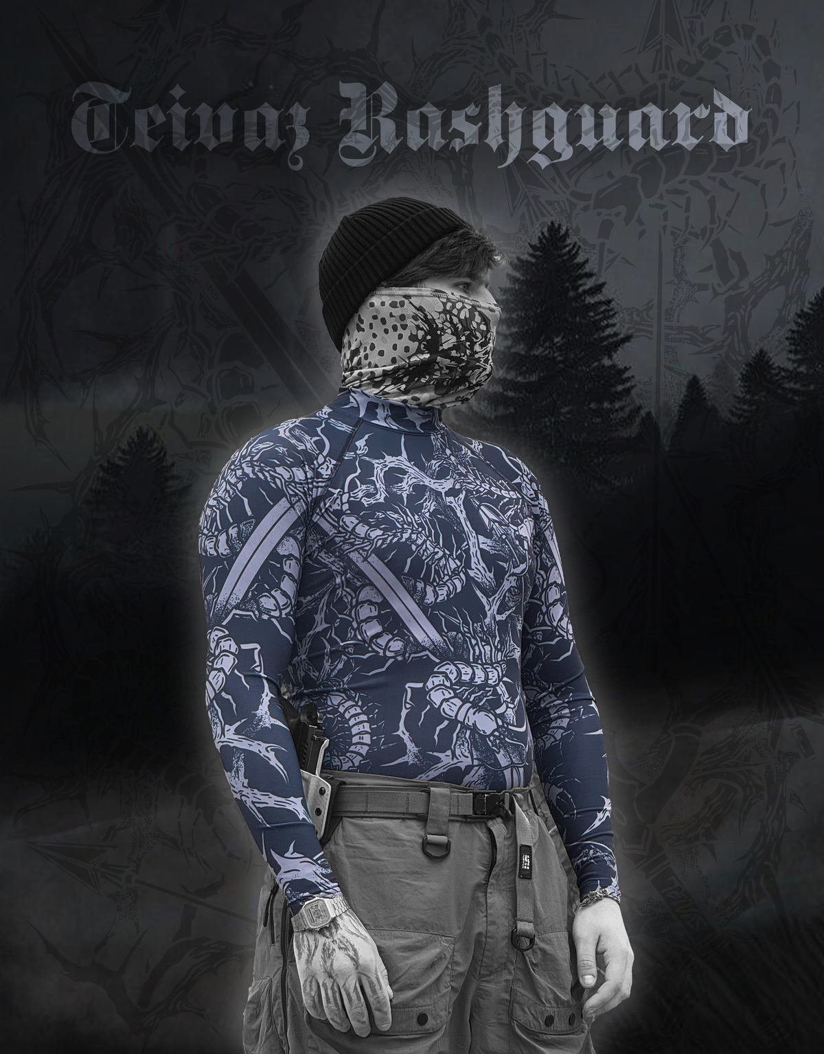 Rashguard by Teivaz «Darkness»
