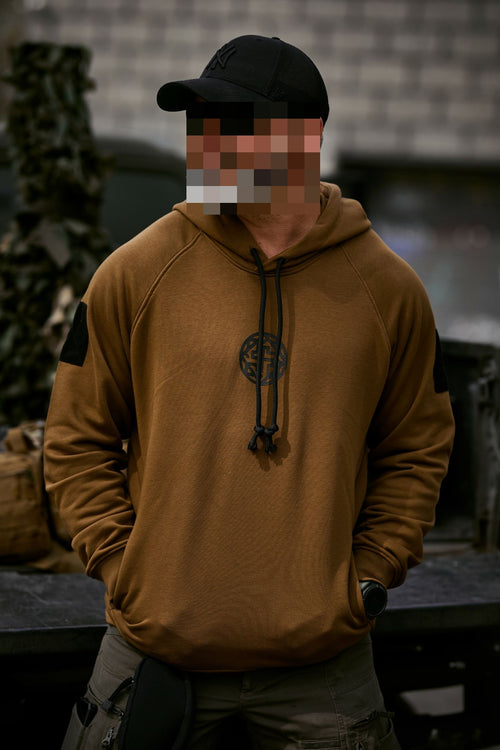 Hoodie Runic Idea coyote