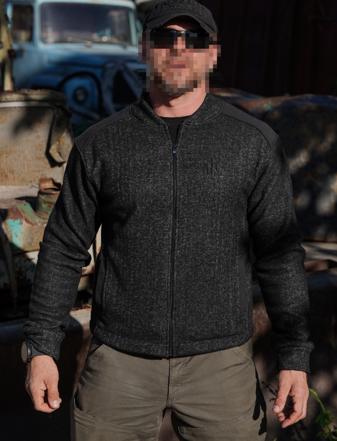 Bomber jacket «QUEBEC» black