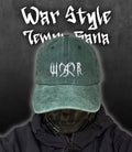Cap «War» green by Temna Rana