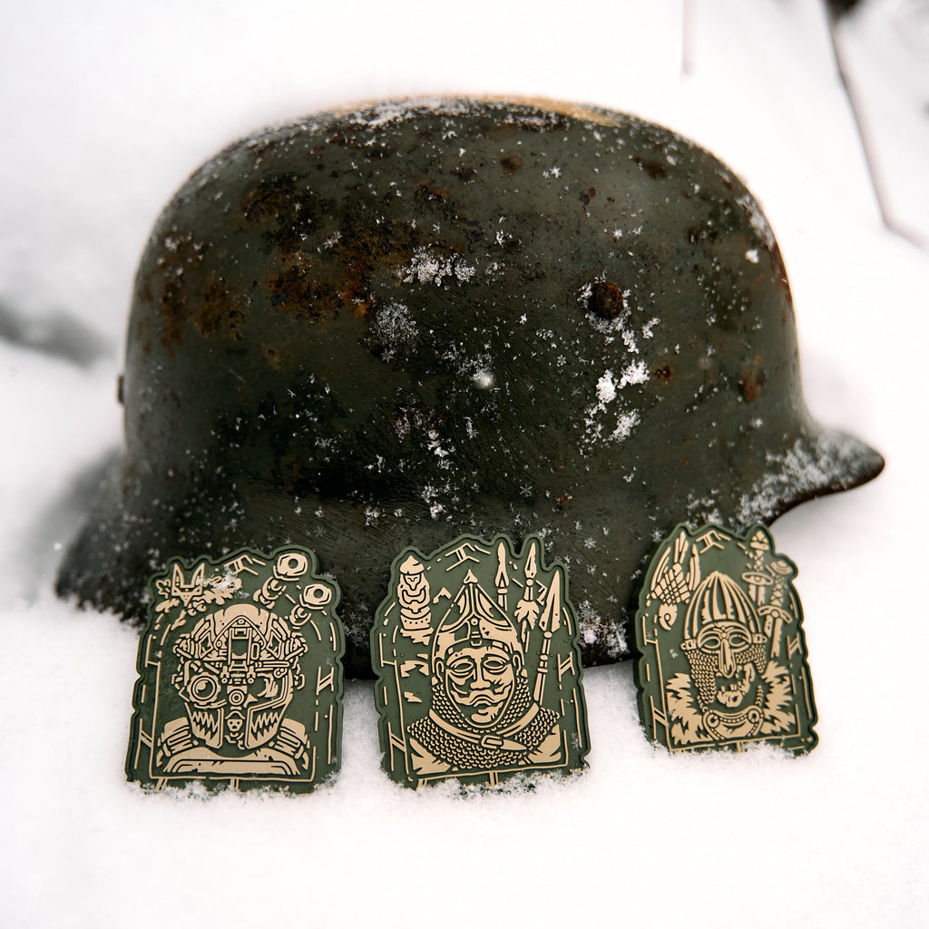 Patch series «Ancestors» olive by Krov Cult