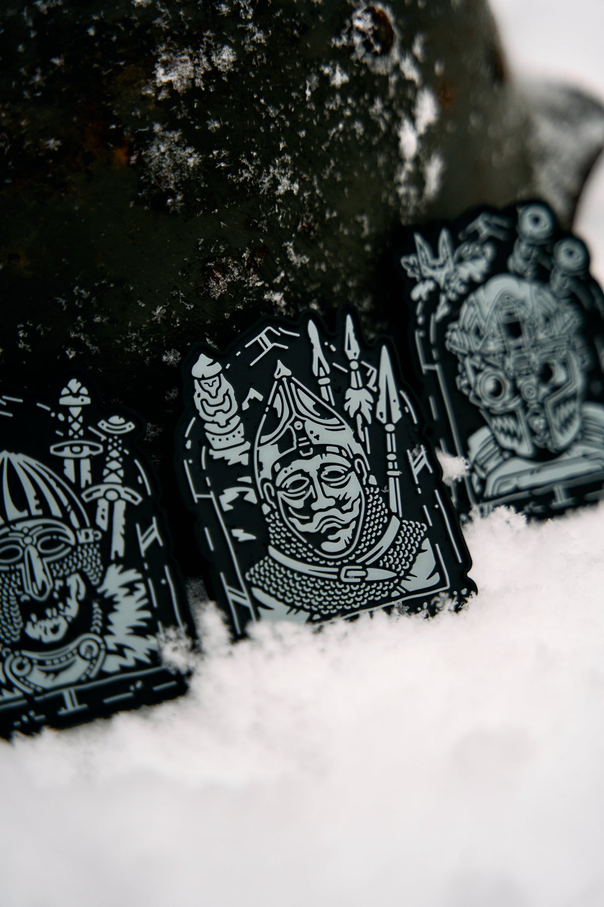 Patch series «Ancestors» grey by Krov Cult