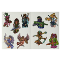Sticker Pack (sheet) «COMBAT GIRLS 1.0»