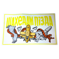 Car sticker «F*ck the Shaheds»