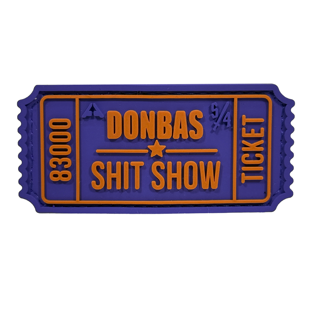 Patch "TICKET DONBAS SHIT SHOW HALLOWEEN EDITION"