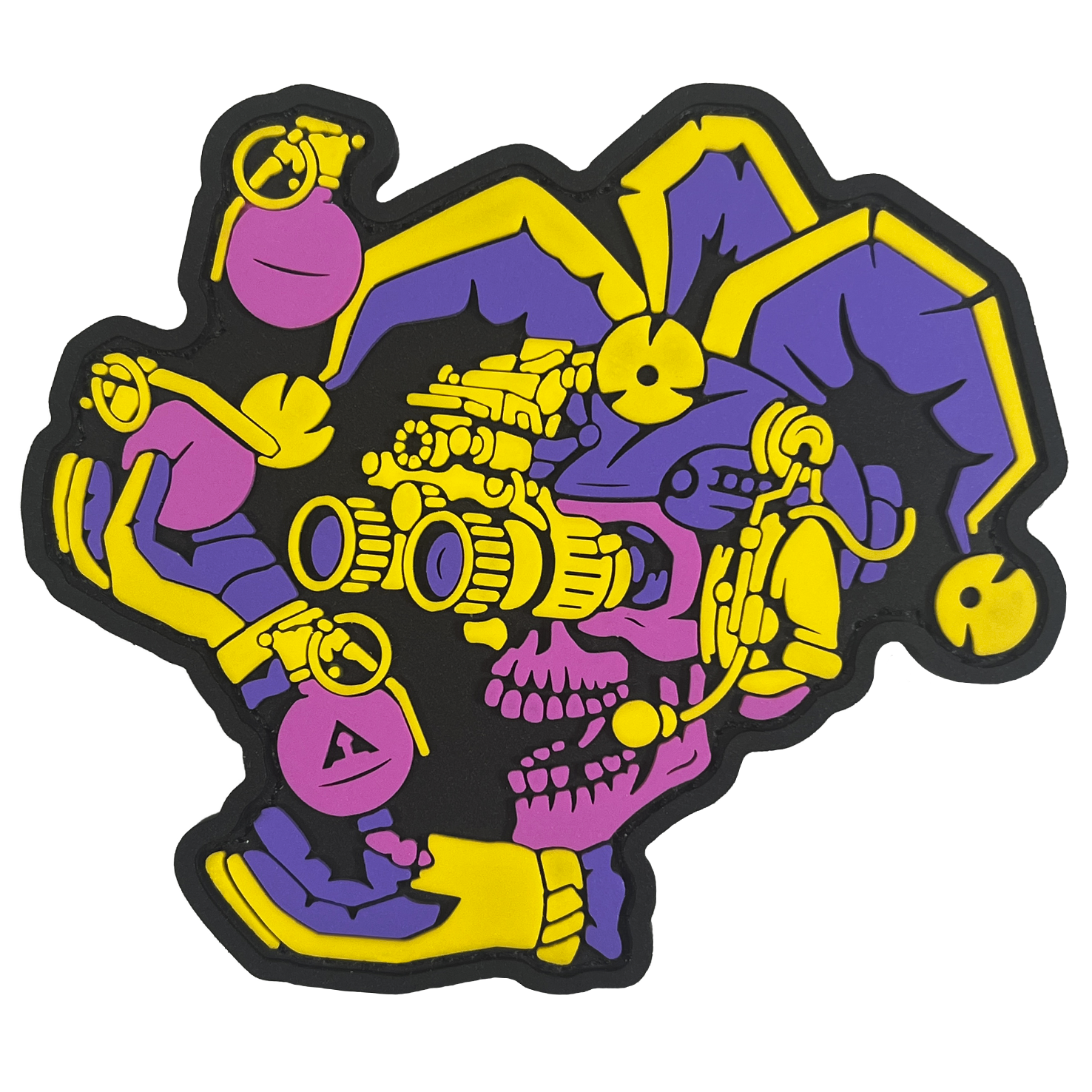 Patch DEADLY JUNGGLER PINK