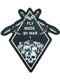Patch «Fly mode by war» White