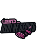 Patch “Bullets Don't Take” PSD info Pink/black