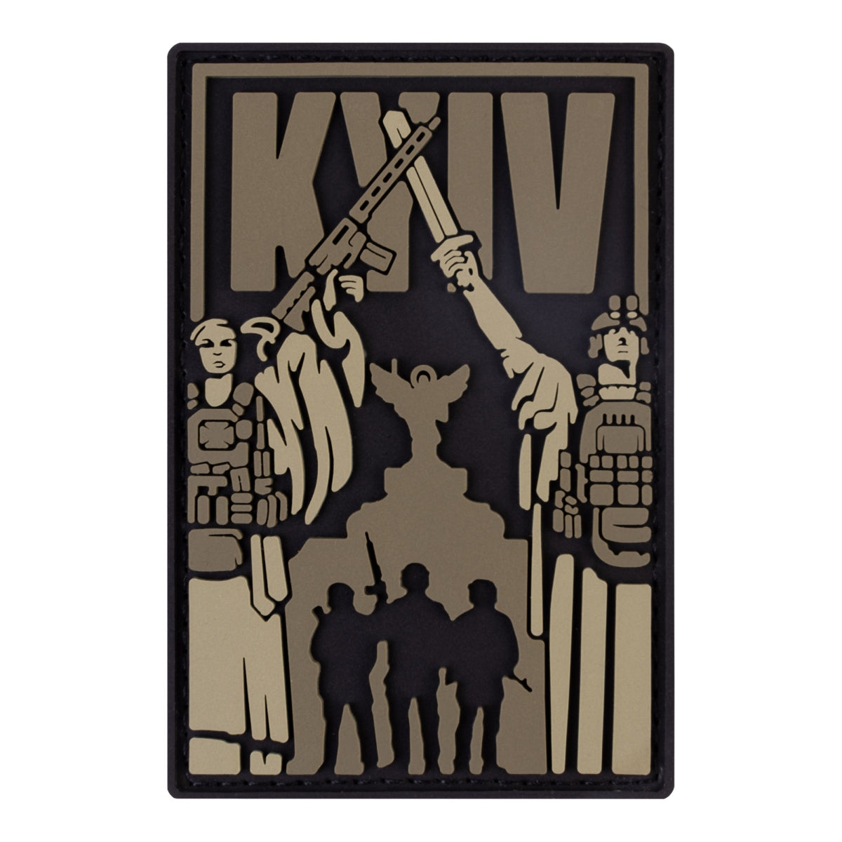 Patch "Kyiv-Free" olive