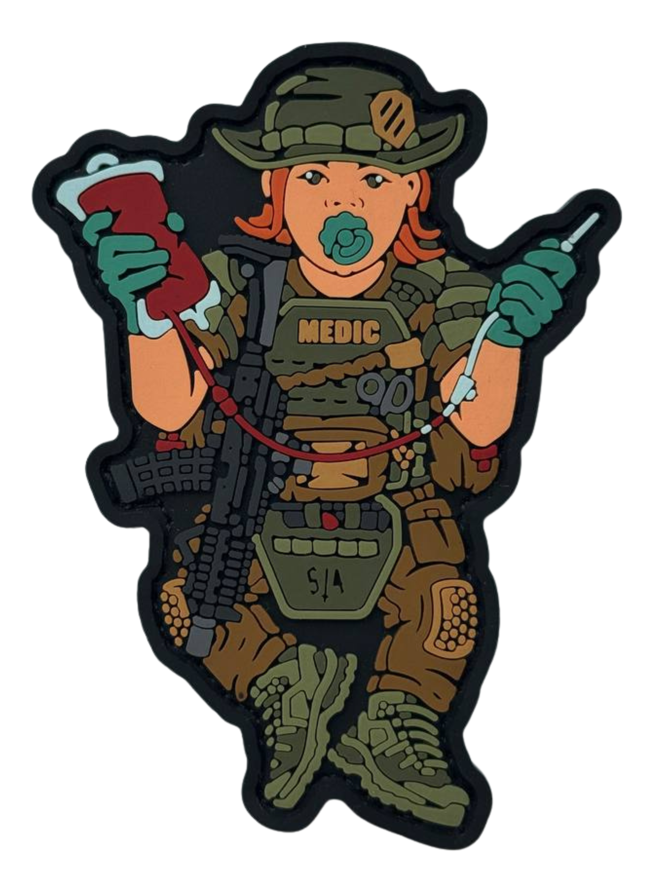 Patch: Baby «Girl Medic» from the series «Born for War»