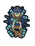 Patch: Baby « FPV NONSTOP™️ edition» from the series «Born for War» Green