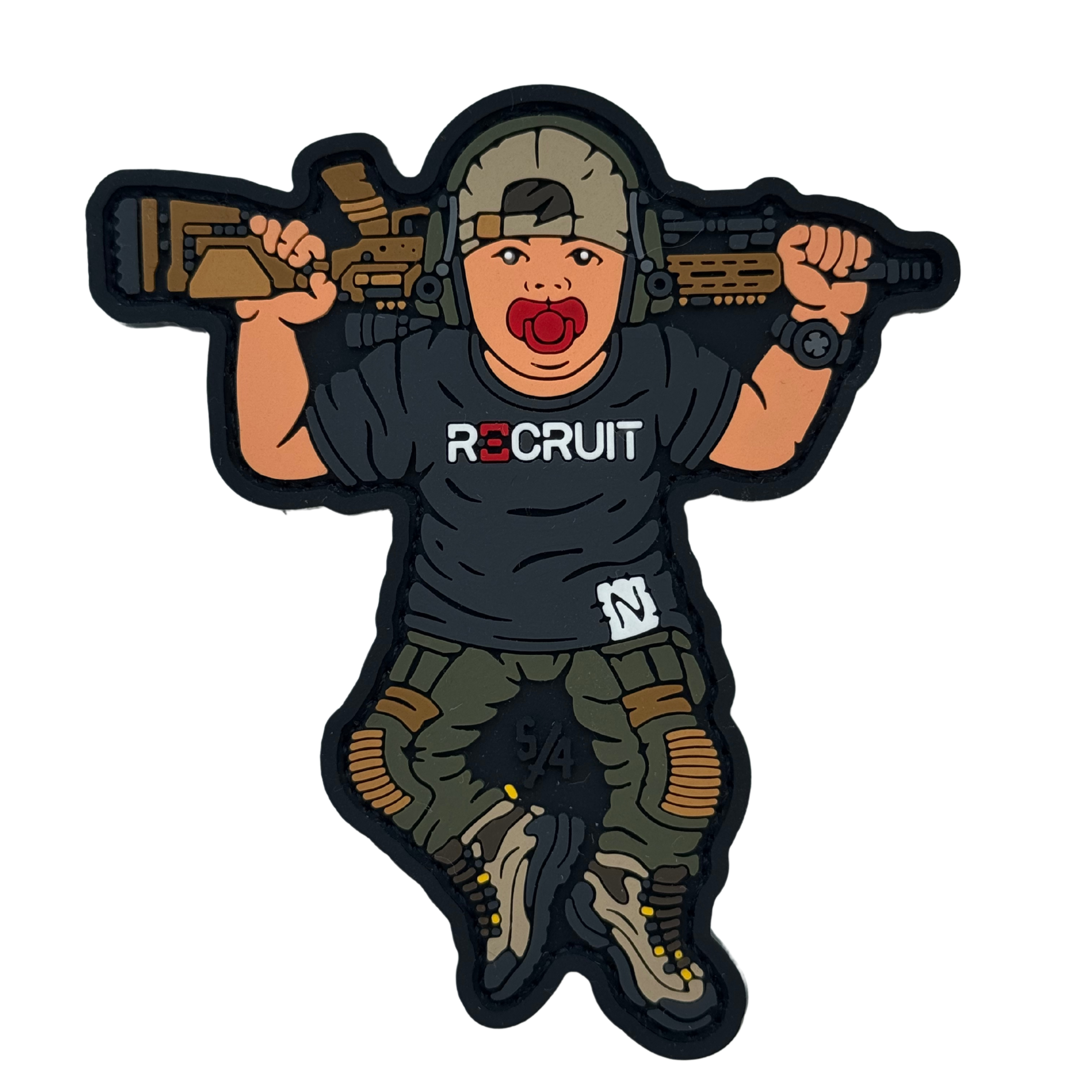 Patch: Baby «Recruit» from the series «Born for War»