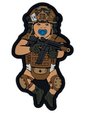 Patch: Baby from the series «Born for War» Coyote