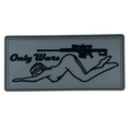 Patch "OnlyWars Girl" Grey