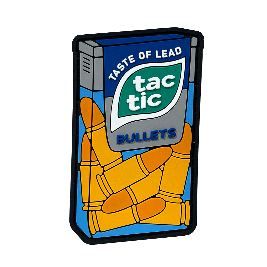 Patch "TAC TIC" Blue