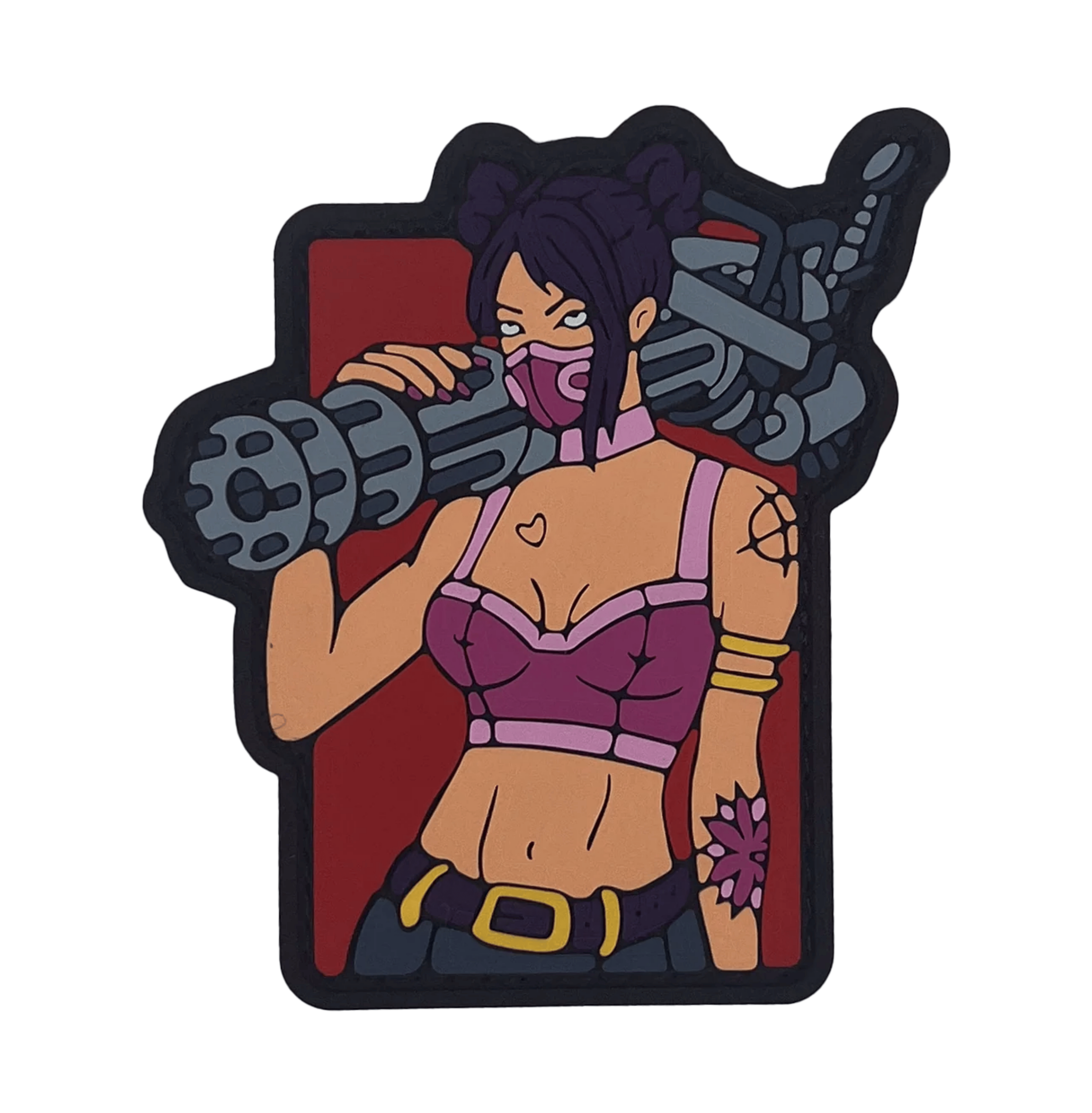 Patch «Tactical Girl» Minigun