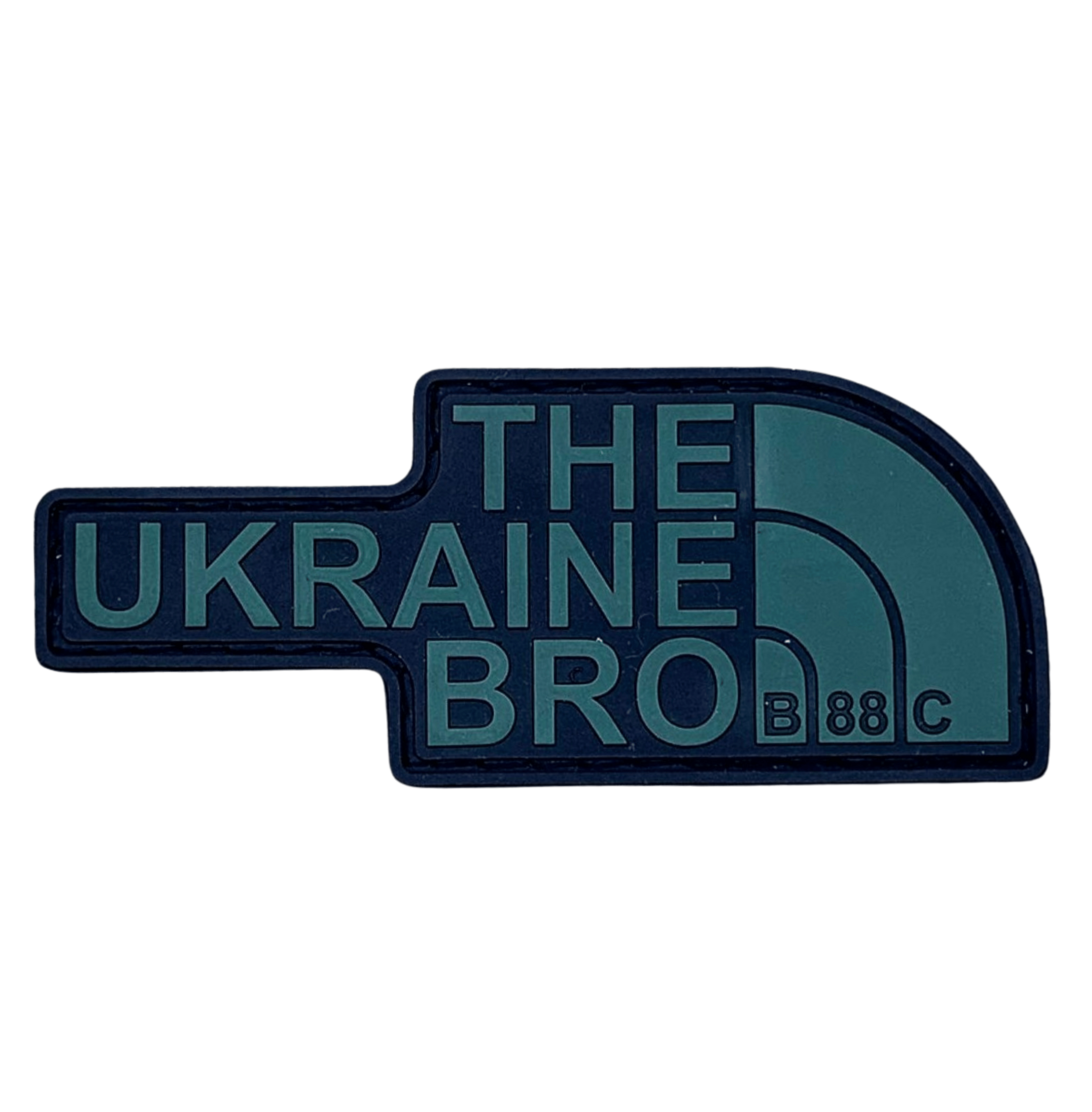 Patch "THE UKRAINE BRO" GREEN