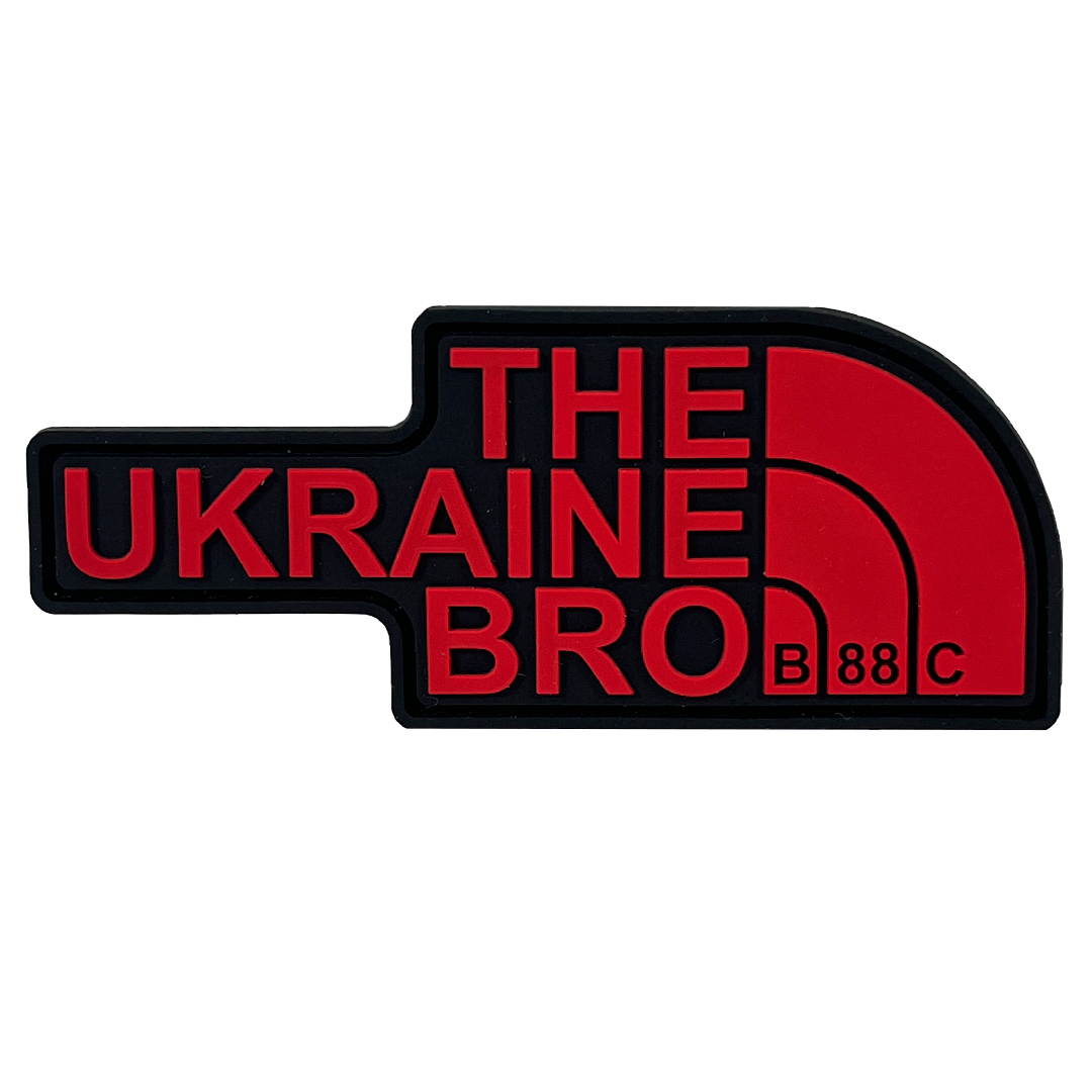 Patch "THE UKRAINE BRO" RED