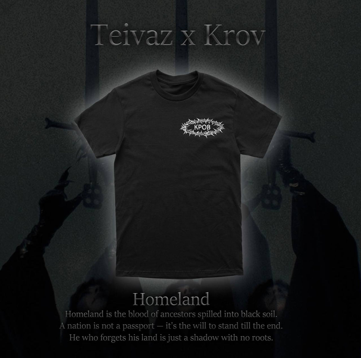 T-shirt «Homeland» oversize