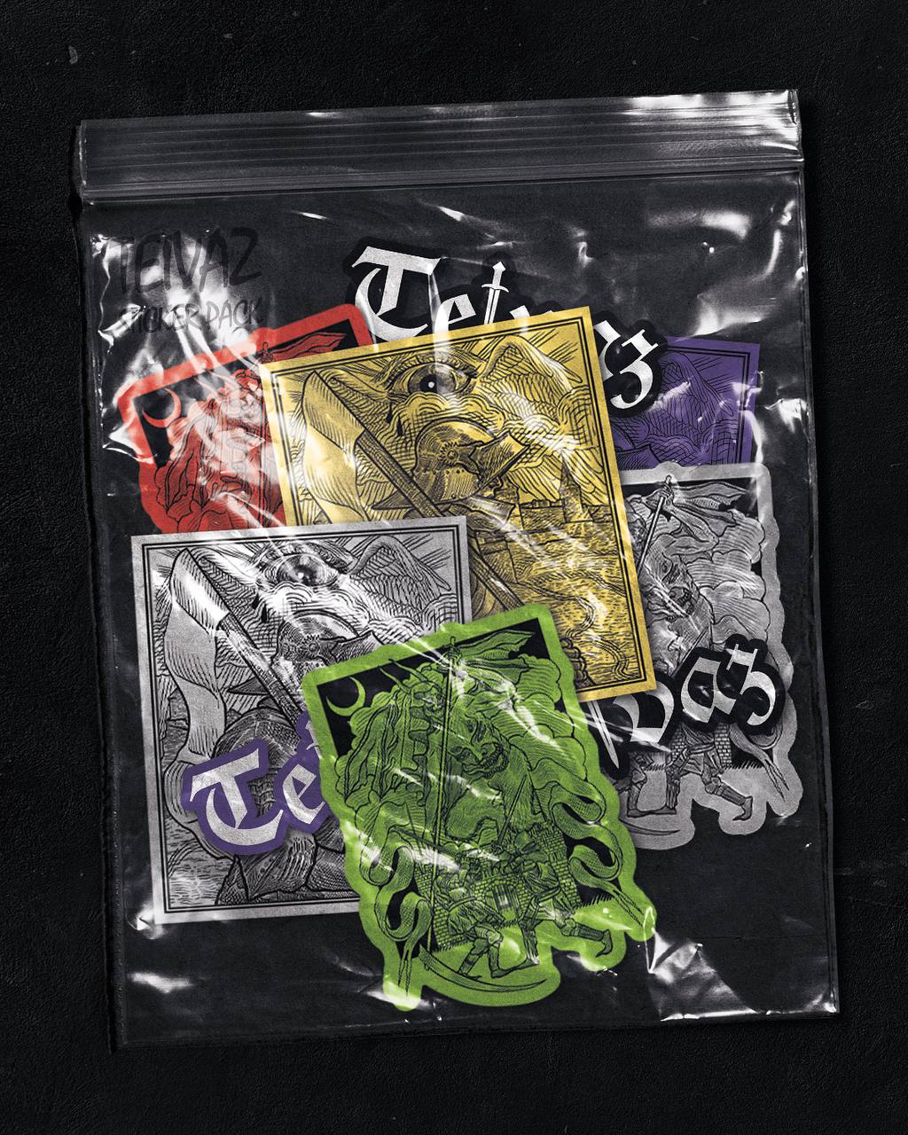 Sticker pack «Knights»