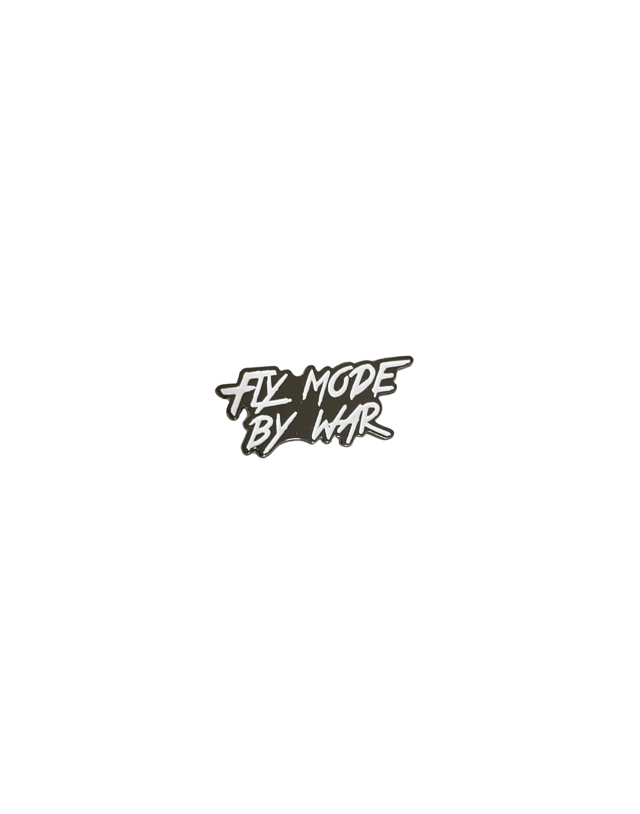 Pin «FLY MODE BY WAR» black