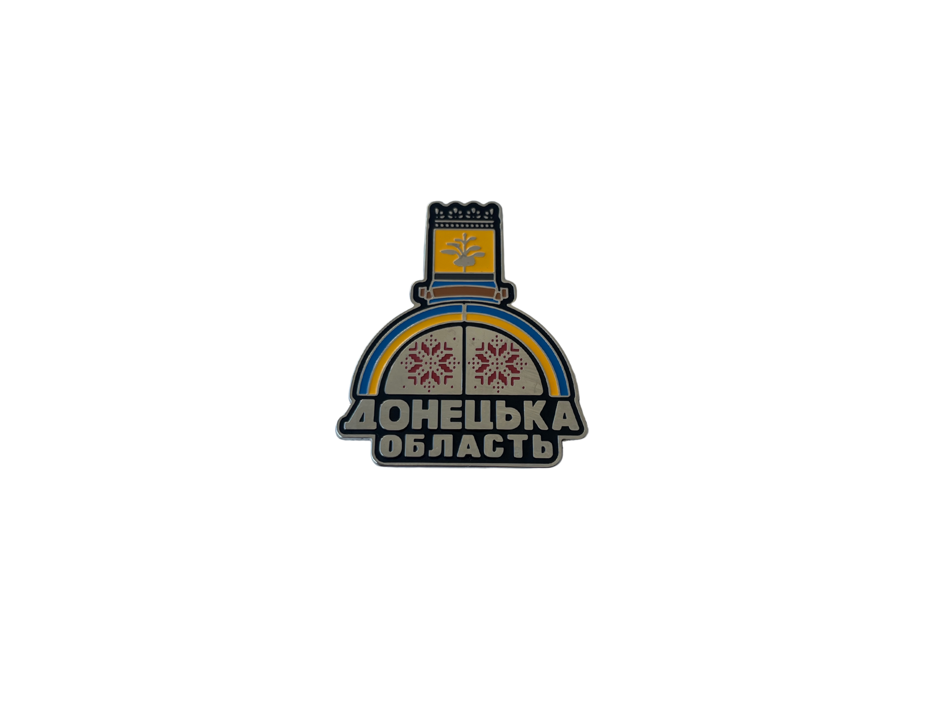 Pin «STELE DONETSK REGION» silver