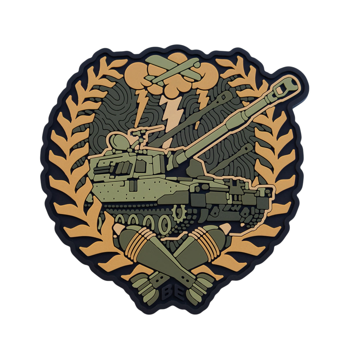 PVC patch "ARTILLERY 300-30-3" coyot