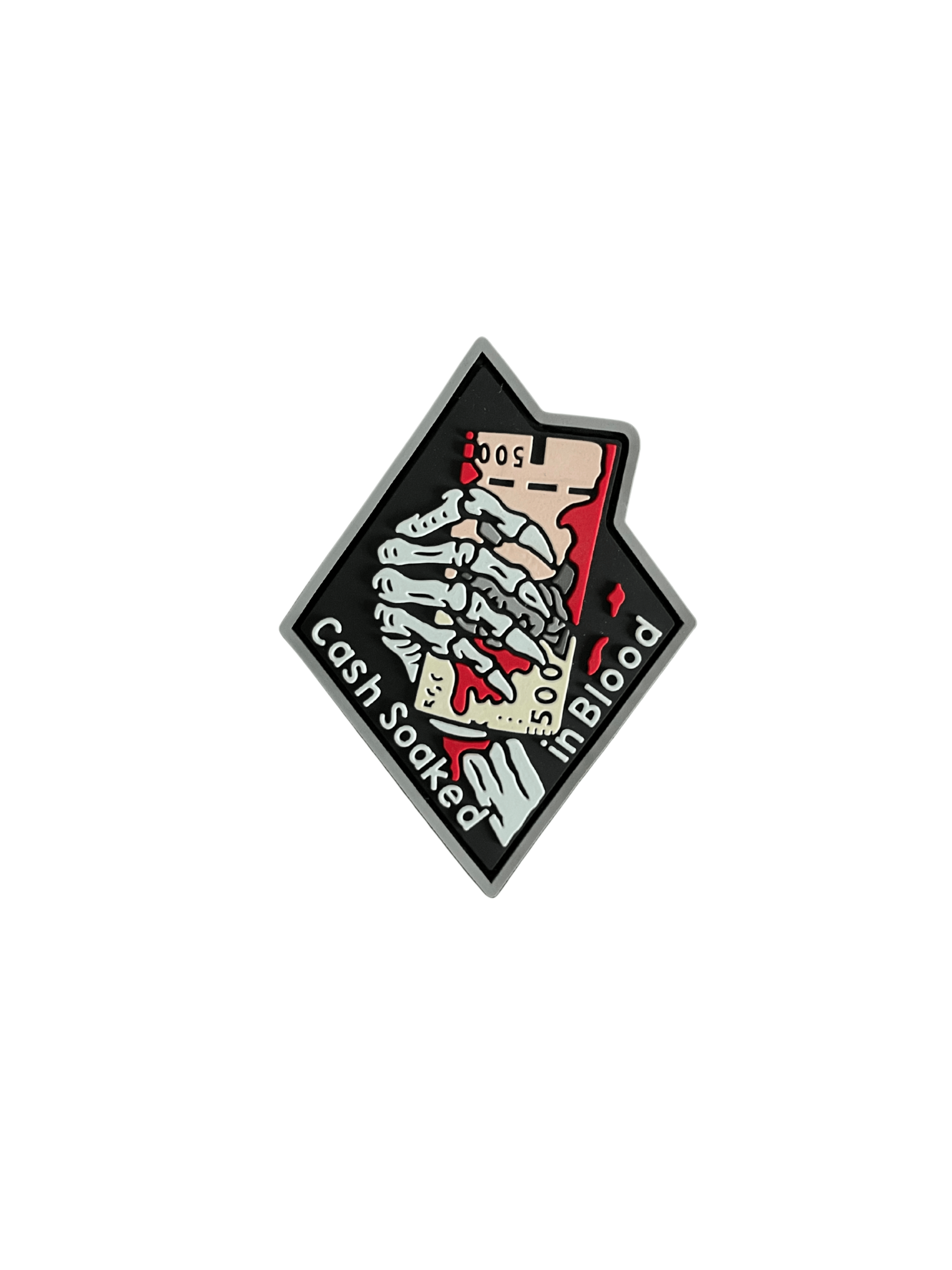 PVC patch "CASH IN BLOOD"