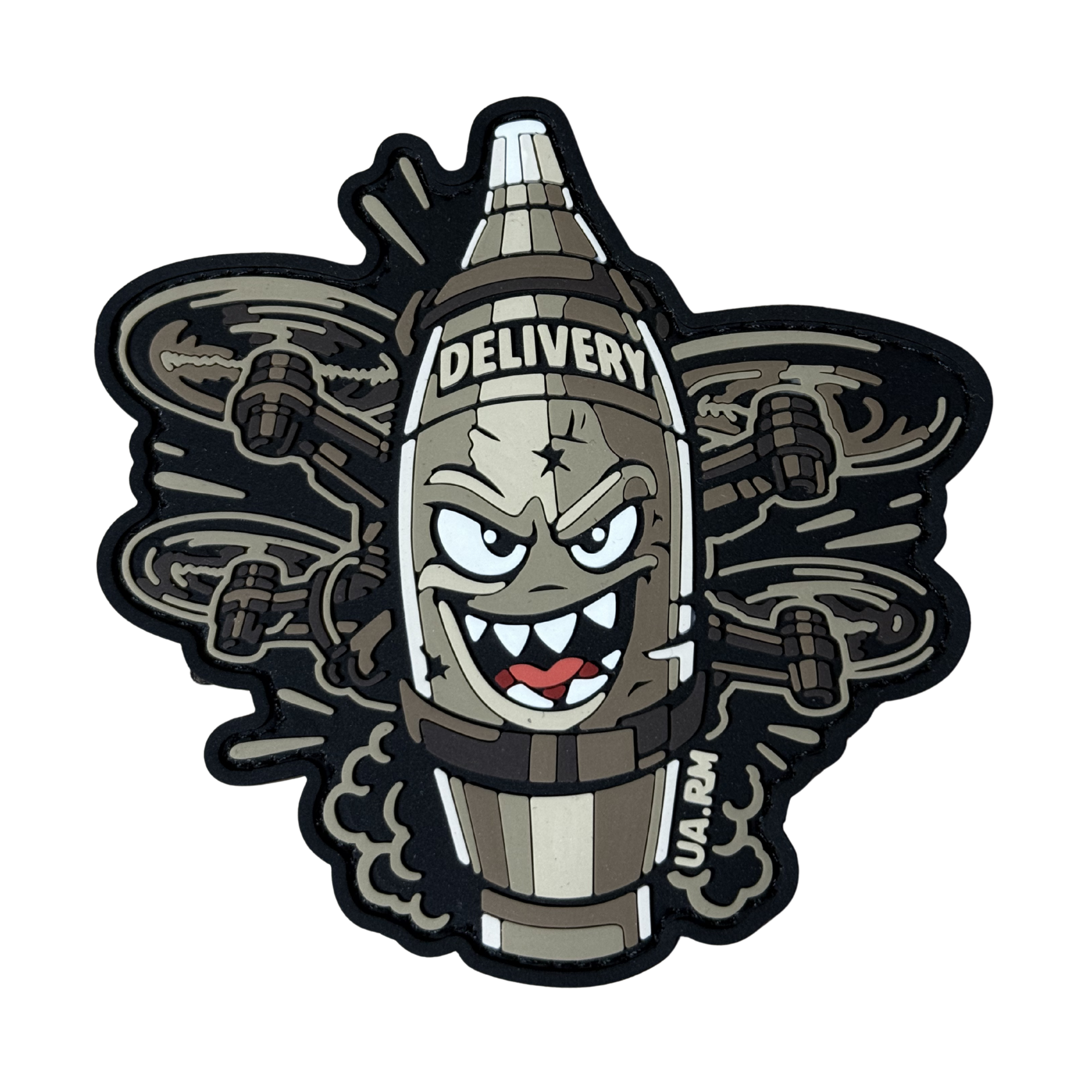 PVC patch «DELIVERY FPV(UARM)» coyote
