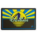 PVC Patch «DONBAS FLAG» light blue