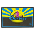 PVC Patch «DONBAS FLAG» pink