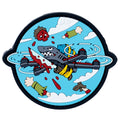PVC patch "FPV" color