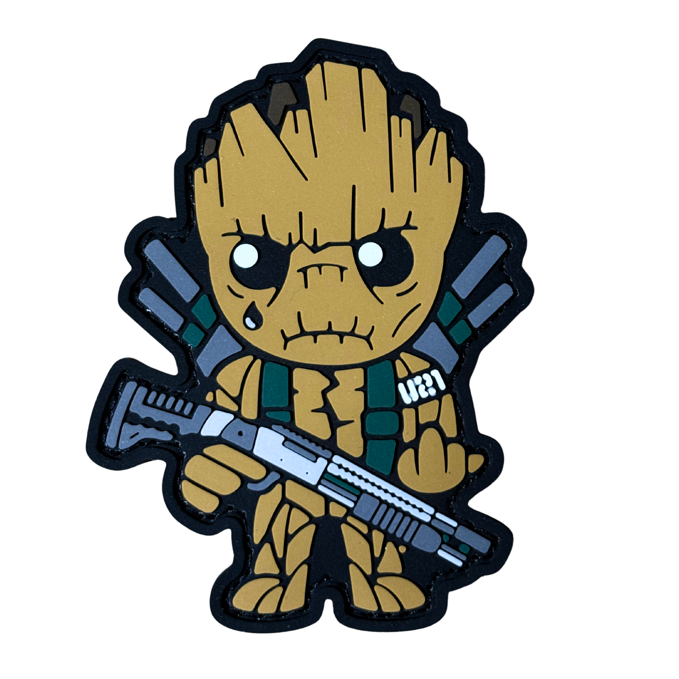 PVC patch «Groot ANTI-DRONE»