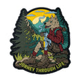 PVC Patch "WANDERER THROUGH LIFE"