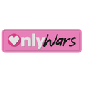 PVC Patch «Only Wars Valentine’s edition» pink