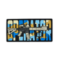 PVC patch «OPERATOR AR» blue camo