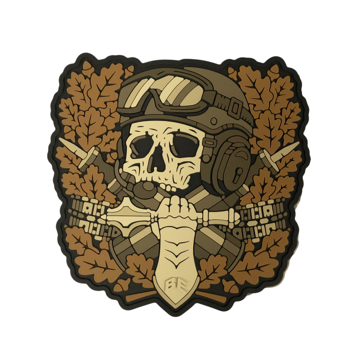 PVC patch "PHANTOM TANKER" coyot