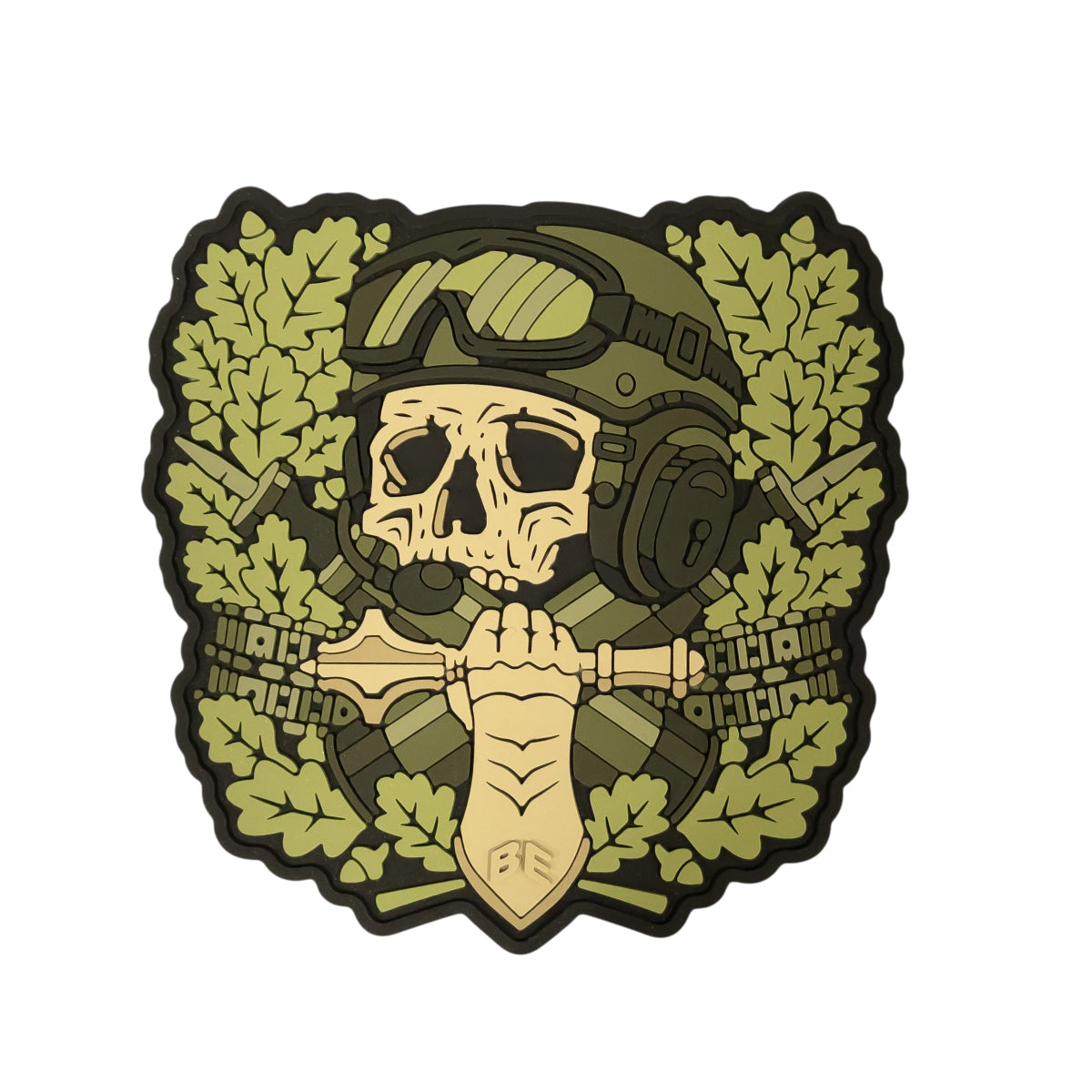 PVC patch "PHANTOM TANKER" olive