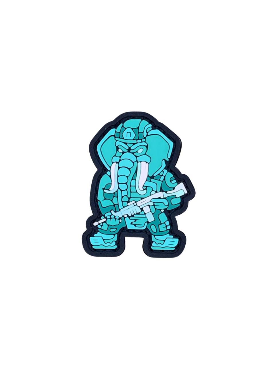 PVC patch ELEPHANT FM «MINI» tiffany