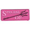 PVC patch «SPECIAL OF» pink full