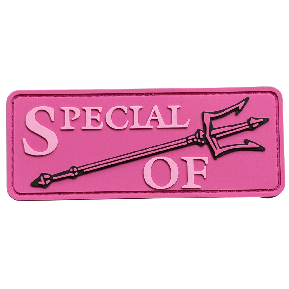 PVC patch «SPECIAL OF» pink full