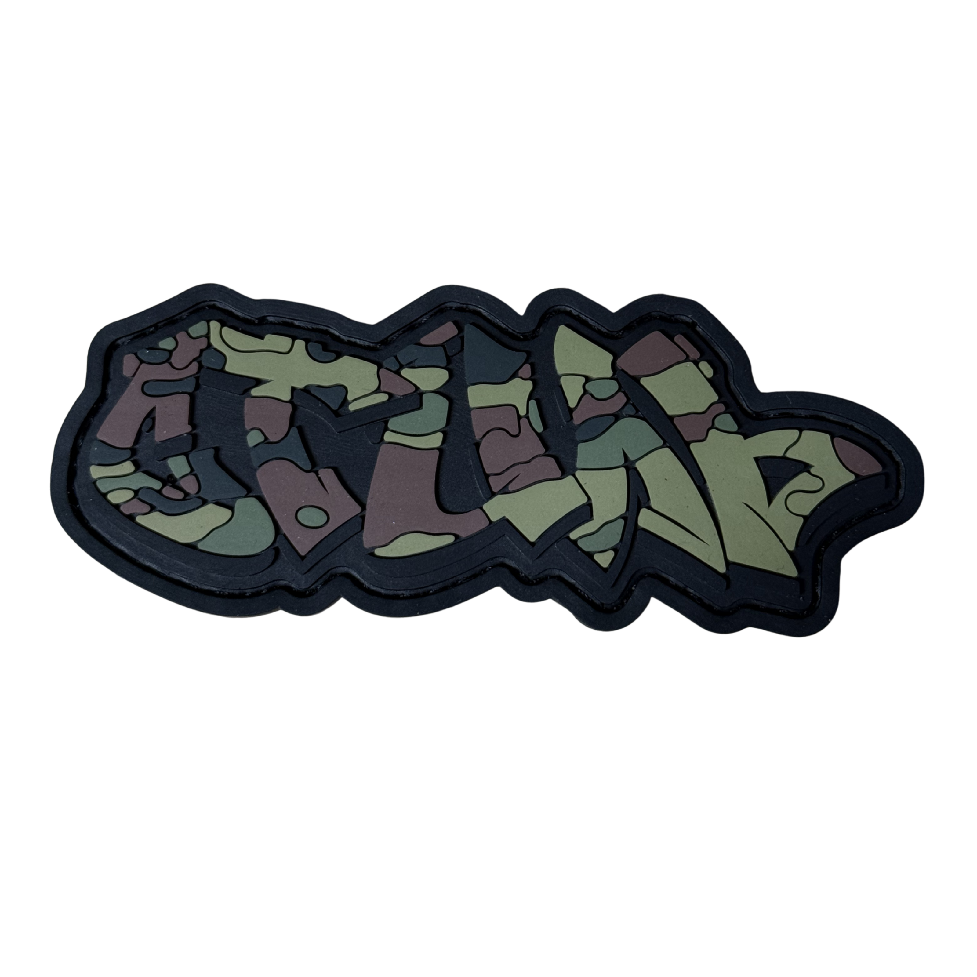 PVC patch «STYLE» flecktarn