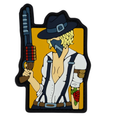 PVC patch "TACTICAL GIRL" orange NEW