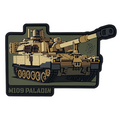 PVC patch "VEHICLE M109 PALADIN"