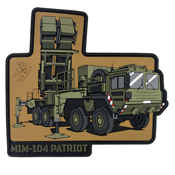 PVC patch "VEHICLE MIM-104 PATRIOT"