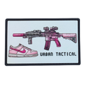 PVC patch «URBAN TACTICAL» NIKE pink