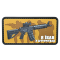 PVC Patch «I GAVE AND I STORMED» coyote