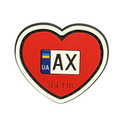 PVC patch «Always in the Heart — Kharkiv Region» small